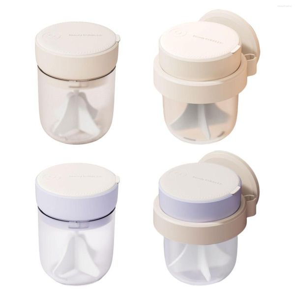 Conjunto acessório de banho conjunto copo facial bolha elétrica ex fabricante rápido lavagem facial para viagens domésticas