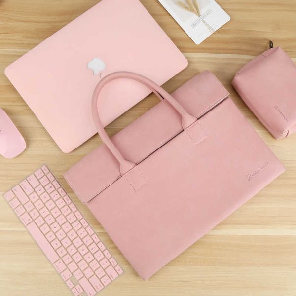 Сумка для ноутбука Macbook air 13 м2, чехол 12 13,3 14 15,6 дюйма, женская сумка для Dell ASUS Huawei mac pro 13 M1 16 с рукавом HKD230828