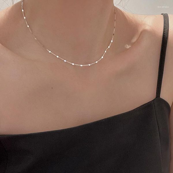 Подвесные ожерелья моды Sparkling Link Che Choker Coolce для женщин Свадебная невеста Партия ювелирных украшений DZ613