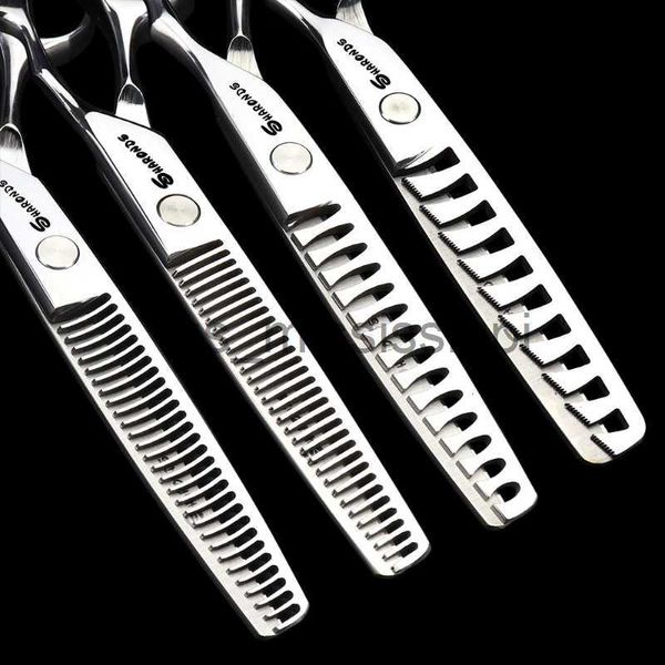 Schere, Schere, Friseurschere, Friseurschere, 65 Zoll, flaches Schneiden, professionelles 6 Zoll Zahnschneiden, Friseur-Spezialset x0829