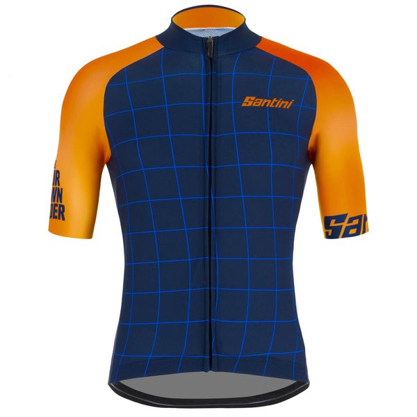 Bisiklet gömlekleri üstler erkekler bisiklet forması kısa kollu klasik bisiklet giysileri bisiklet giyme ropa Ciclismo Maillot Hızlı Kısa Kollu Jersey 230828