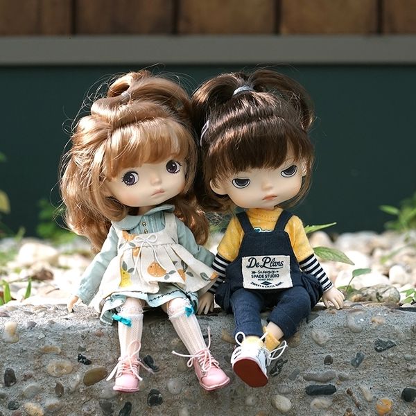 Куклы Monst Dolls Bjd Rubber Cartoon Cilter Cute Dolls 230829