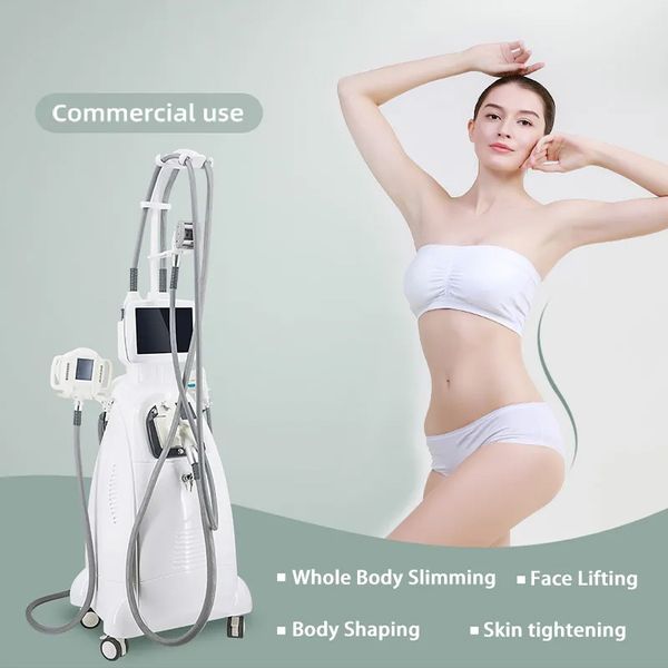 Vendas quentes Vella Shape Top Design V9 + V10 Vela Body Shape Vacuum Roller Máquina de emagrecimento Rejuvenescimento da pele Levantamento facial Perder peso Máquina de salão de beleza