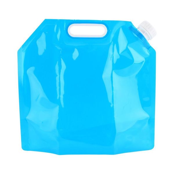 Borsa per acqua potabile pieghevole pieghevole da esterno Contenitore per acqua potabile per auto per campeggio all'aperto Escursionismo Picnic BBQ ZZ