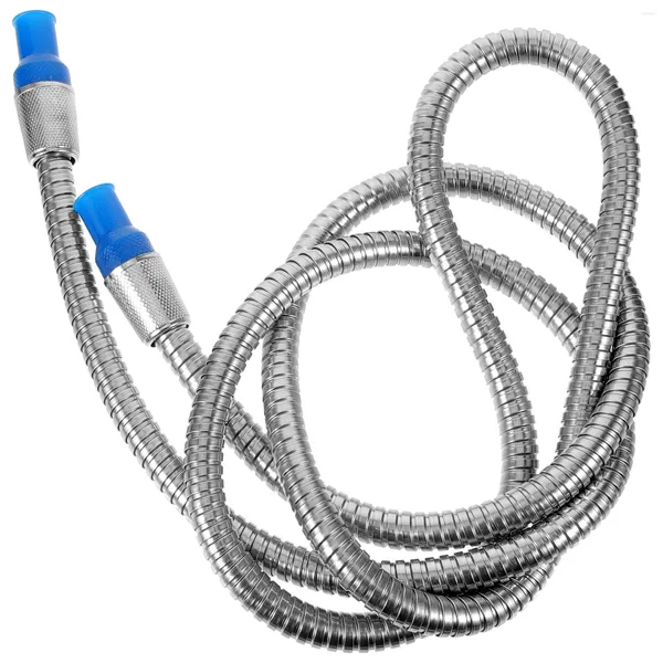 Tapetes linha de tubulação de conexão de gás mangueira fogão aquecedores tubulação flexível propano secador conector kit gama