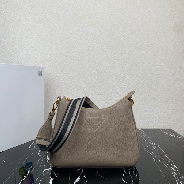 Hochwertiger Umhängetaschen Modedesigner -Tasche verstellbar gewebte Klebeband -Crossbody -Schulter -Gurt. Kontrastierende Farbe macht diese Tasche vielseitig