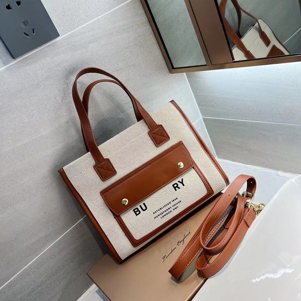 Kadın Çanta Tote Alışveriş Çantası Çanta Yüksek Naylon Hobo Moda Keten Büyük Plaj Çantaları Tasarımcı Crossbody Chd2308295 Xrong_totes