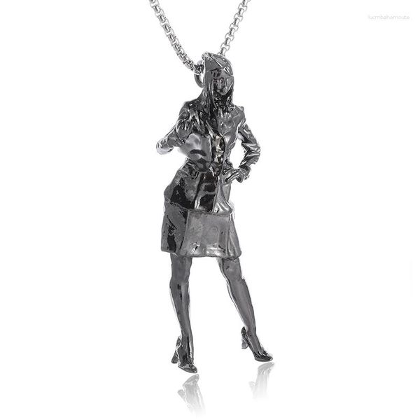 Anhänger Halsketten Mode Sexy Göttin Halskette Männer Und Frauen Persönlichkeit Cosplay Coole Schmuck Geschenk