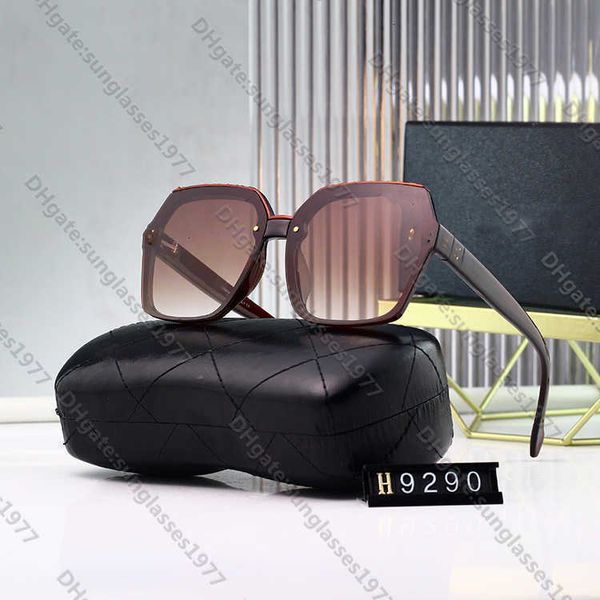 Xiangjia Brille Neue 2023 Fashion Big Frame Sonnenbrille Damen Network Red Tide Street Photography Sonnenbrille 1WX75SPFS