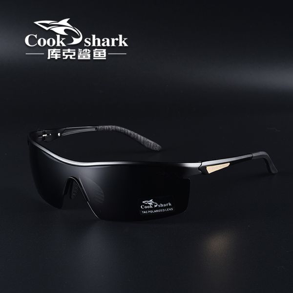 Sonnenbrille Cook Shark polarisierende Sonnenbrille Herren-Fahrbrille Spezialtrend Farbwechsel Angeln 230828