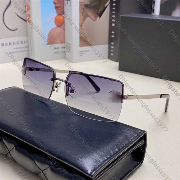 Xiao Xiang Familie Sonnenbrille 22 neue xiaoxiangjia Sonnenbrille Damen Netz rot gleiche Mode Metall Persönlichkeit Box ch4104 169D54LEO