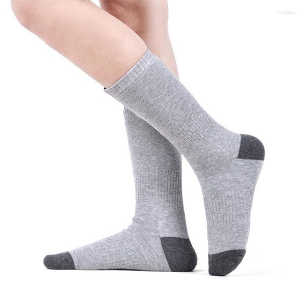 Kadın Socks Unisex Kış Termal Sıcak Elektrikli Isıtmalı Mürettebat Şarj Edilebilir Pilli 094B