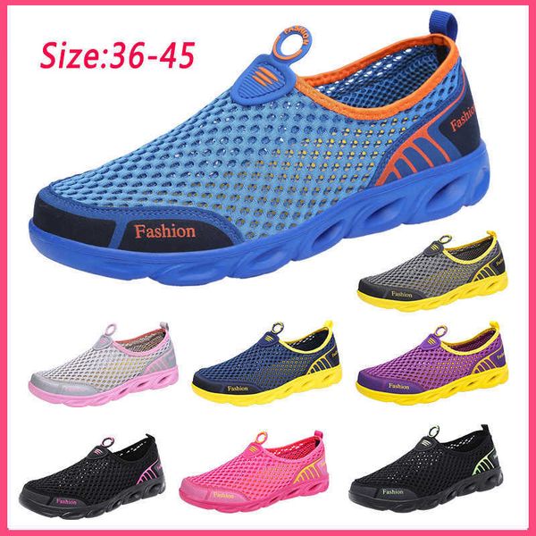 Tênis de corrida moda casual sapatos leves verão respirável sapatos masculinos ao ar livre confortável calçado feminino senhoras sapatos de caminhada 230803