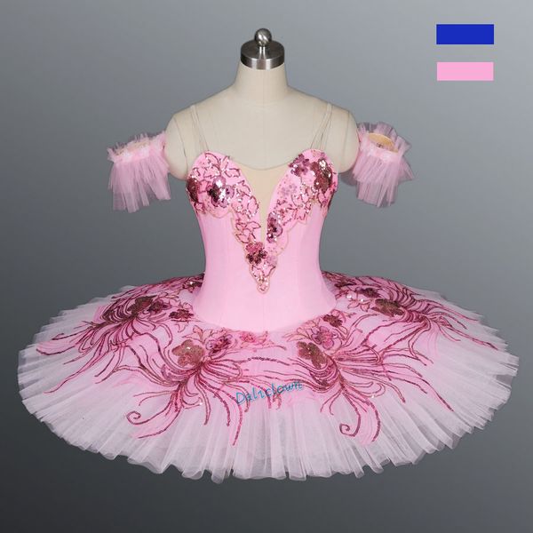Dans kıyafeti profesyonel bale tutu kızlar yetişkin çocuklar swan göl balerin dans kostüm gözleme tutu pembe bale elbise kızlar 230829