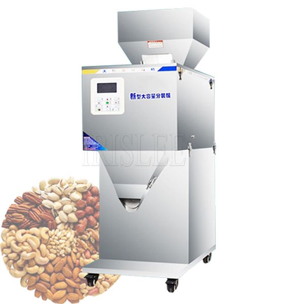 Máquina de enchimento de pó de grânulos Máquina de pesagem automática Máquina de embalagem de nêspera para partículas de feijão de chá
