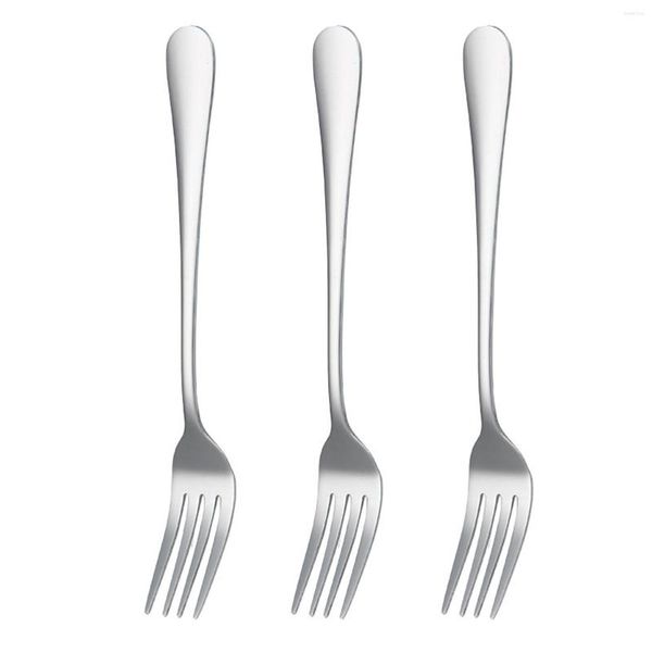 Set di stoviglie 3 pezzi di posate con forchetta in acciaio inossidabile posate durevoli per ristorante da pranzo