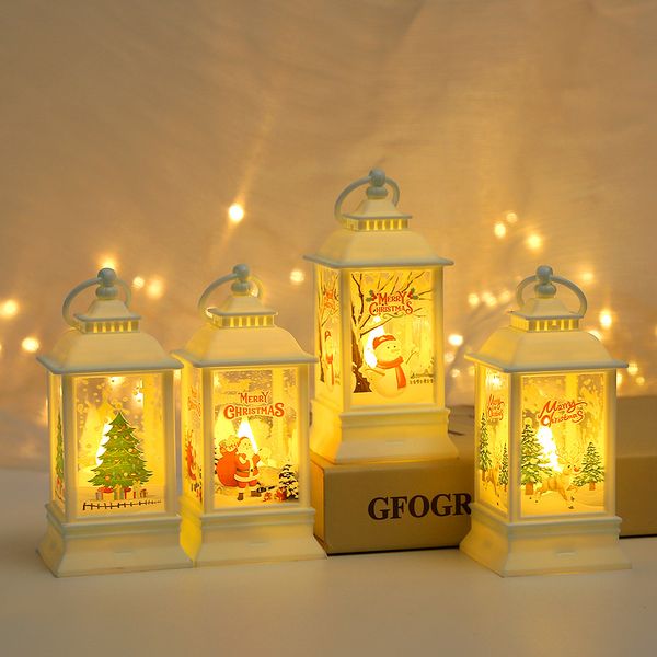 Frohe Weihnachten Bäume Dekorationen Kleine LED Nachtlicht Wohnkultur Lampe Für Kinder Trinkwasser YX-612