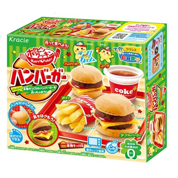 Cozinhas Play Food Popin Cookin Hamberger Kracie Hamburger Happy Kitchen 230830