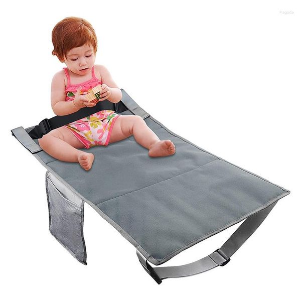 Kissen 79x44cm Nylon Kind Reise Protable Flugzeug Bett Baby Pedal Fußstütze Hängematte Sitz Extender Bein