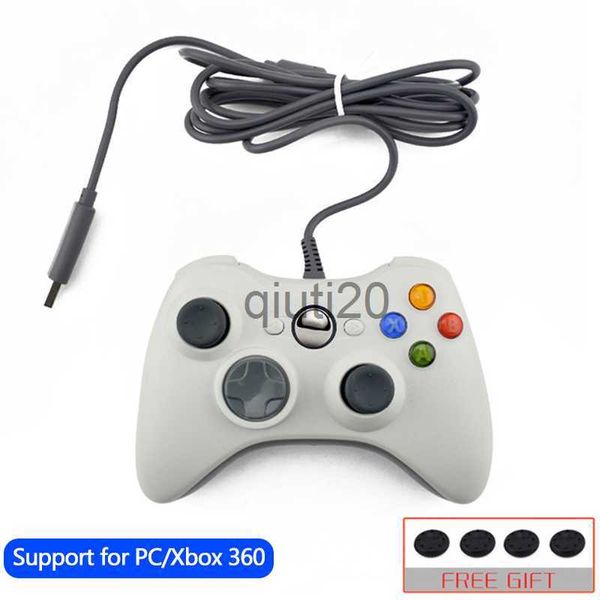 Игровые контроллеры Joysticks Data лягушка USB -проводной контроллер для Xbox 360 Game Console Vibration Joystick Gamepad для ПК/Windows 8/8/10 для поддержки Steam Game X0830