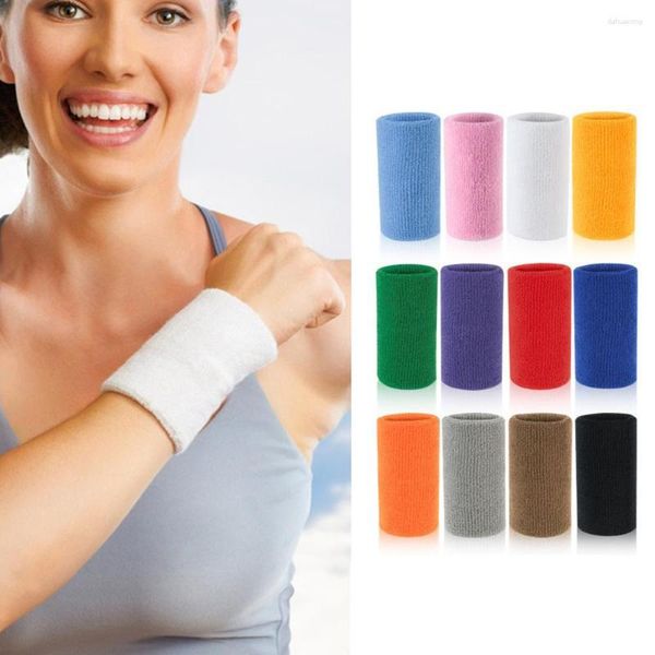 Suporte de pulso esportes elástico pulseira respirável sweatband ginásio treinamento compressão bandagem cinta levantamento de peso proteger cinta