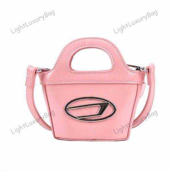 Crianças bonito saco princesa balde tote designer di saco mini ombro crossbody saco moda feminina bolsa de couro clássico meninas pequeno saco de telefone móvel 230830