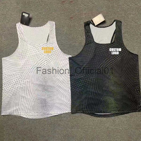 Atletismo Tanque Top Runnning Velocidade Fitness Camisa Caras Sem Mangas Mens Roupas Atleta Track Field Singlet Run Colete X0830