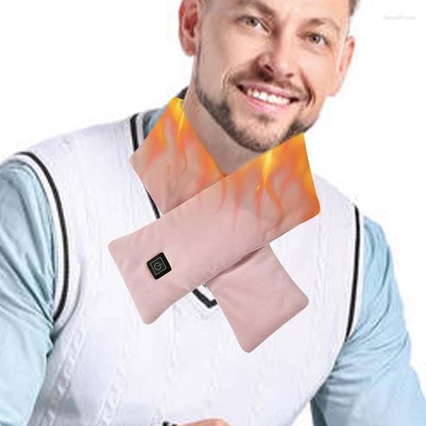Банданас Электрический отоплый шарф USB -заряжаемая нагрева