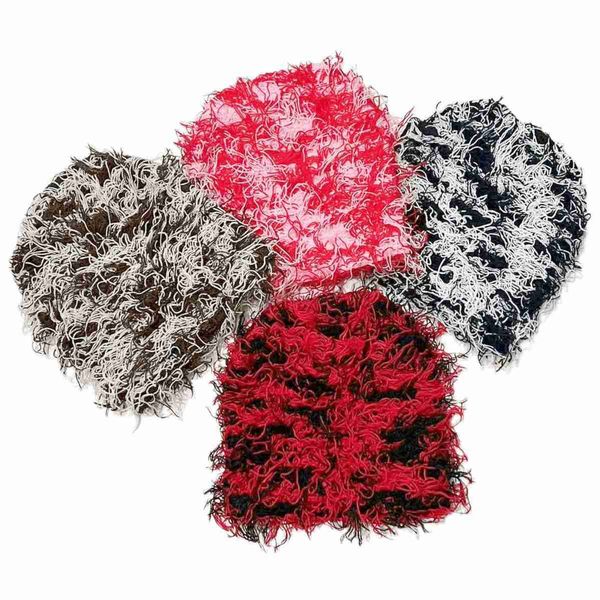 Bonés de bola chapéu de pele de macaco chapéu baraklafa outono e inverno ao ar livre chapéu de lã de malha quente