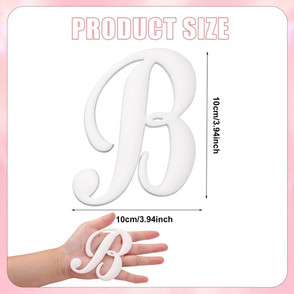 Schuhteile Zubehör Dekorativer Schriftzug für Bogg Bag Alphabet Buchstaben Dekor Buchstaben Charms 3D Personalisierung Handtasche DIY Weißer Tropfen Otr7I