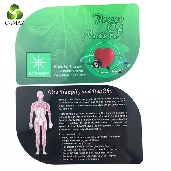 Camaz Bio Energy Health Care Care Card Terahertz Energia Quantica Anti Radiazione Far Infrared Card Bio Scalar Energy Energy Card for Personal