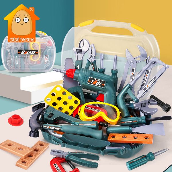 Strumenti Laboratorio Simulazione per bambini Set di strumenti di riparazione Plastica Gioco di finzione Cacciavite Smontaggio Gioco Apprendimento Giocattoli educativi per ragazzi Ragazze 230830