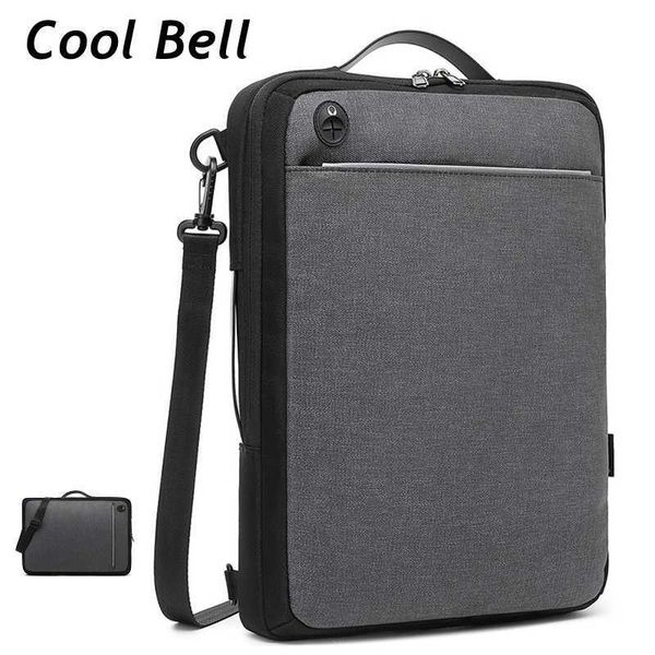 À prova dwaterproof água legal sino marca saco do portátil 15 15.4 Polegada notebook computador computador mensageiro caso bolsa mochila homem senhora dropship 3200 hkd230828