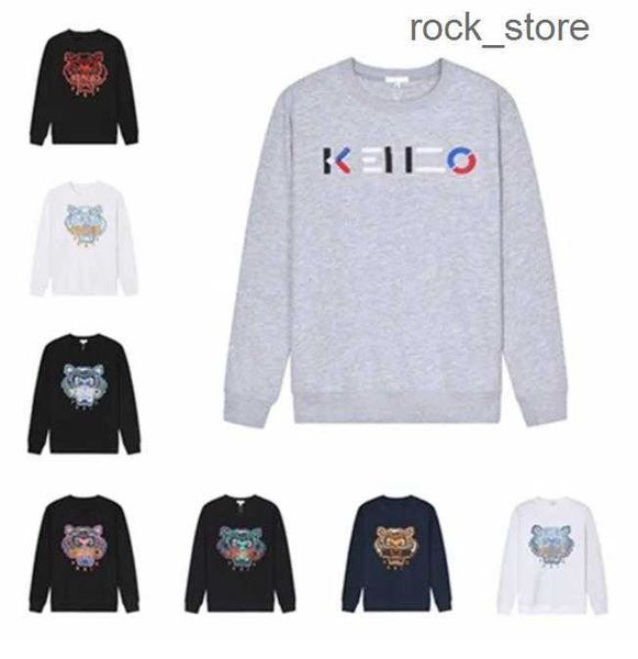 Kadın Hoodies Sweatshirts Tasarımcı Erkekler Kadın Kenoz Erkek Moda Sweatshirt Tiger Head 3mbroidery Pullovers Sonbahar Kış Hoodie Case Ceket 3vlm