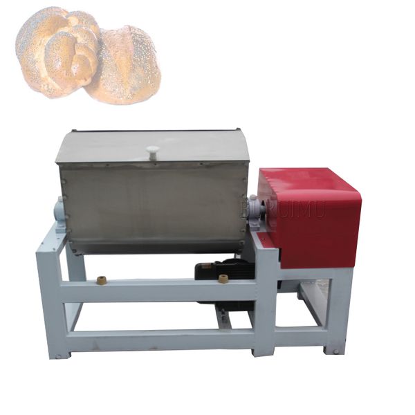 Misturador de massa de pão de farinha de grande capacidade Máquina de amassar cozinha misturador espiral de macarrão
