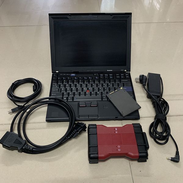 VCM II V129 V128 VCM2 Strumento diagnostico 2in1 per Ford Mazda Software installato Worte in X220T Laptop Ready Work