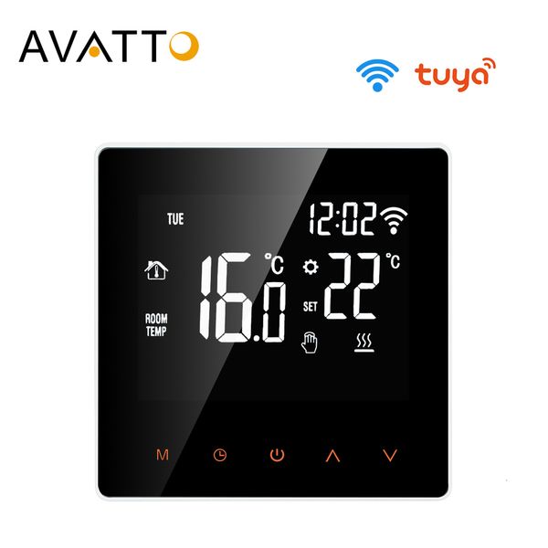 Andere Elektronik AVATTO Tuya WiFi Smart Thermostat Temperaturregler für elektrische Fußbodenheizung WasserGas Boiler Spracharbeit Google Home 230829