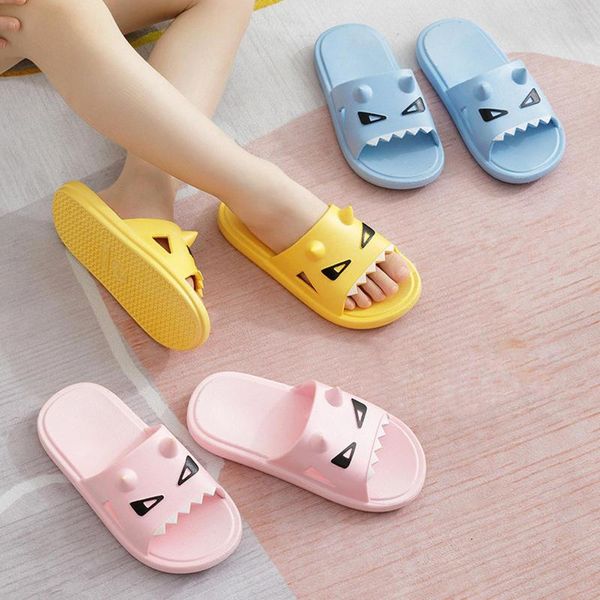 Slipper Summer Mabant Kids Kids Beaby Boys девочки Детская мультипликационная ванна милая крытая и открытая не скользящие тапочки шлепанцы#g4