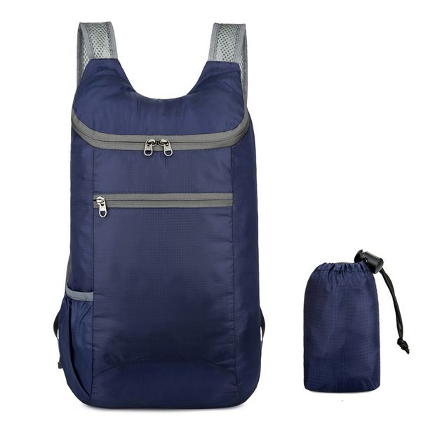 Paquetes de mochilero Fabricante al por mayor mochila plegable al aire libre regalos luz impermeable viaje fitness día Mochila deportiva 230830