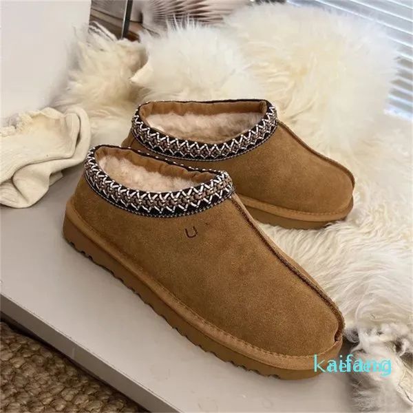 Designer-Schneestiefel Mini Damen Winter Australien Plateaustiefel Pelz Slipper Knöchel Wollschuhe