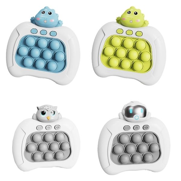 Brinquedo de descompressão divertido jogo sensorial de mão rápida imprensa bolha popping brinquedo para crianças adultos 230829