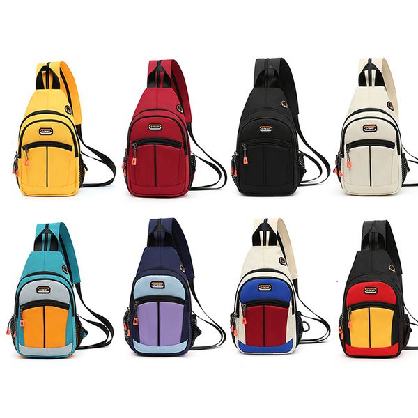 Taille Taschen Umhängetasche Mann Casual Brust Tasche Business Männliche Tasche Multifunktionale Frauen Rucksack Radfahren Sport Rucksack Reise Pack 230830