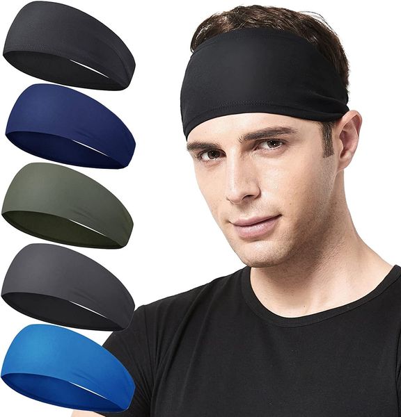 Fasce larghe rinfrescanti per uomo Fitness Running Fascia per il sudore da uomo - Fascia per il sudore per ragazzi Sport Neck Bandana Prezzo all'ingrosso