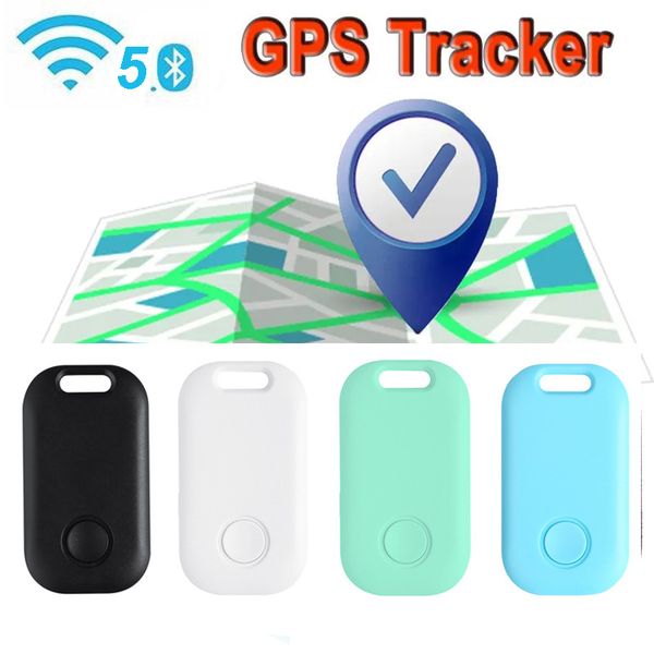 Mini GPS Locator Fernauslöser Anti-verloren Tag GPS Schlüssel Finder Bluetooth Handy Brieftasche Taschen Haustier GPS Tracker