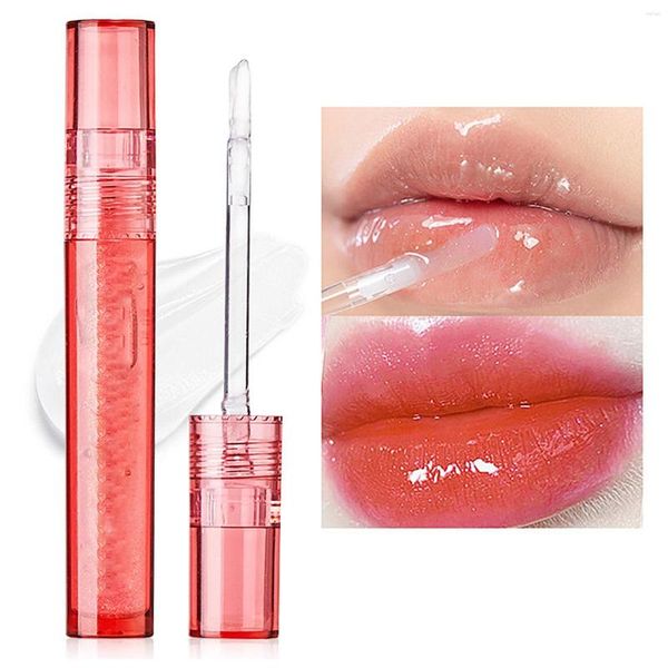 Lipgloss Roll On Girls Water Light Glaze Glossy Glass Toot Langanhaltender feuchtigkeitsspendender weißer Lippenstift Bright And