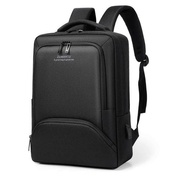 Mochila de negócios masculina, luxuosa, à prova d'água, escola 15.6, laptop, usb, bolsa de viagem, grande multifuncional, moda masculina hkd230828