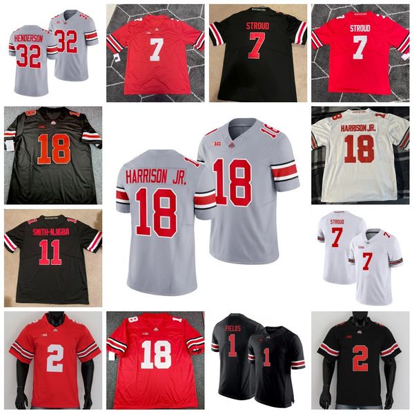 Kye Stokes Jersey Personalizado 2023 Ohio State Buckeyes Futebol Jersey Cade Stover Sonny Styles Grant Toutant Chip Trayanum Tegra Tshabola Ryan Turner