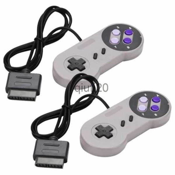 Oyun Denetleyicileri Joysticks 2pcs Nintendo Super Famicom Snes için Joypad Gamepad Denetleyici Pad Nintendo X0830 için Komutan Kontrolör