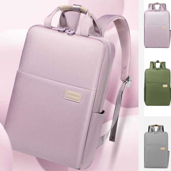 Dizüstü bilgisayar çantası sırt çantası okul çantası sırt çantası MacBook Air Pro M1 M2 12 13 14 15 inç seyahat gün çantaları kadınlar sırt çantası kılıfı HKD230828
