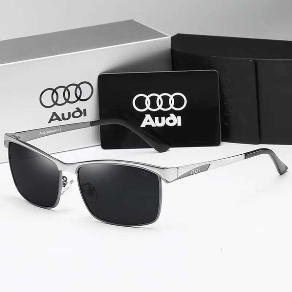 Occhiali da sole alla moda Audi top da uomo polarizzati box anti UV eye ad alta definizione guida 559 con logo e box